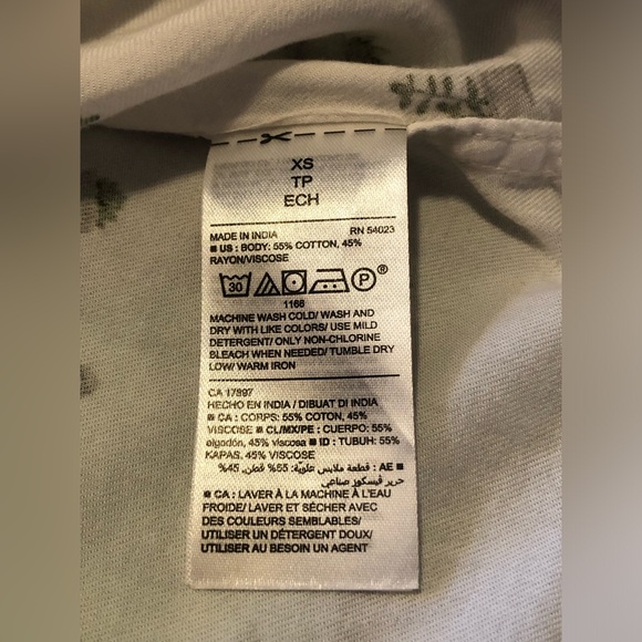 Old Navy the Classic Shirt Succulent Pattern Button Down Shirt - Picture 10 of 12